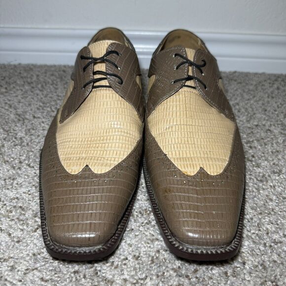 LUCIO RICCI "OXFORD"  DRESS CASUAL SHOES SIZE 12M - Picture 2 of 10
